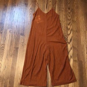 Zara cropped jumpsuit